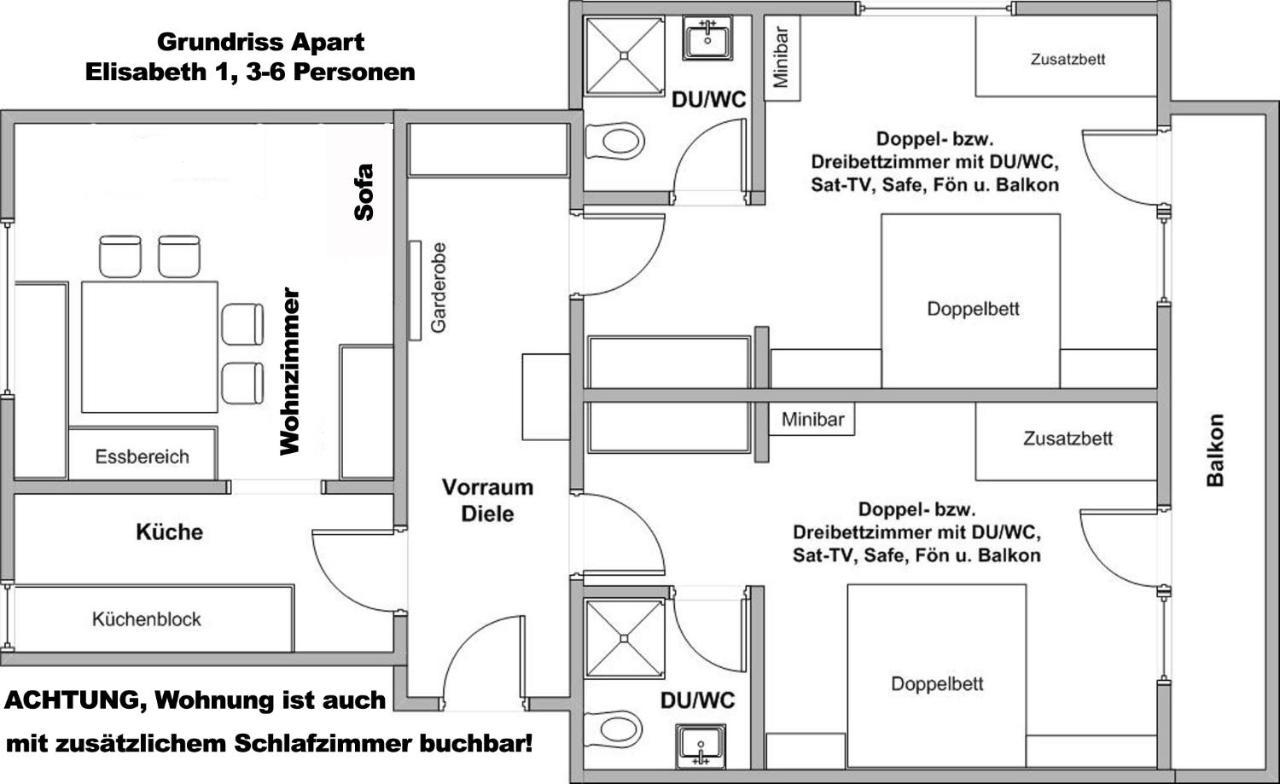 "Apart Elisabeth" Inkl Silvretta Premium Summercard See Dış mekan fotoğraf